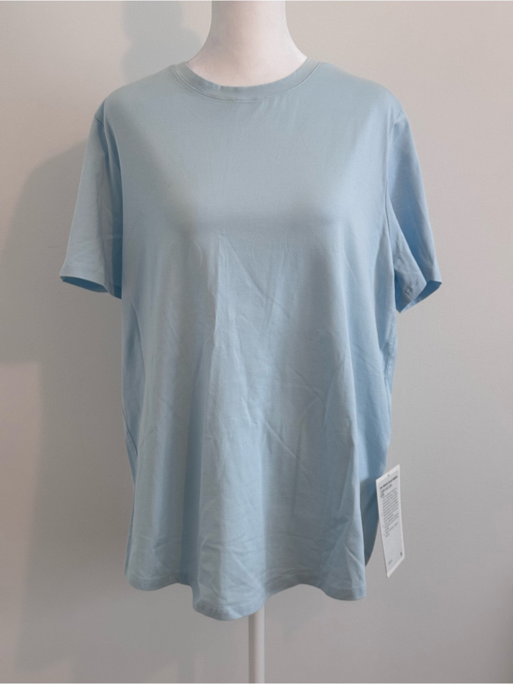 Lululemon New with tag light blue Love crew T-shirt